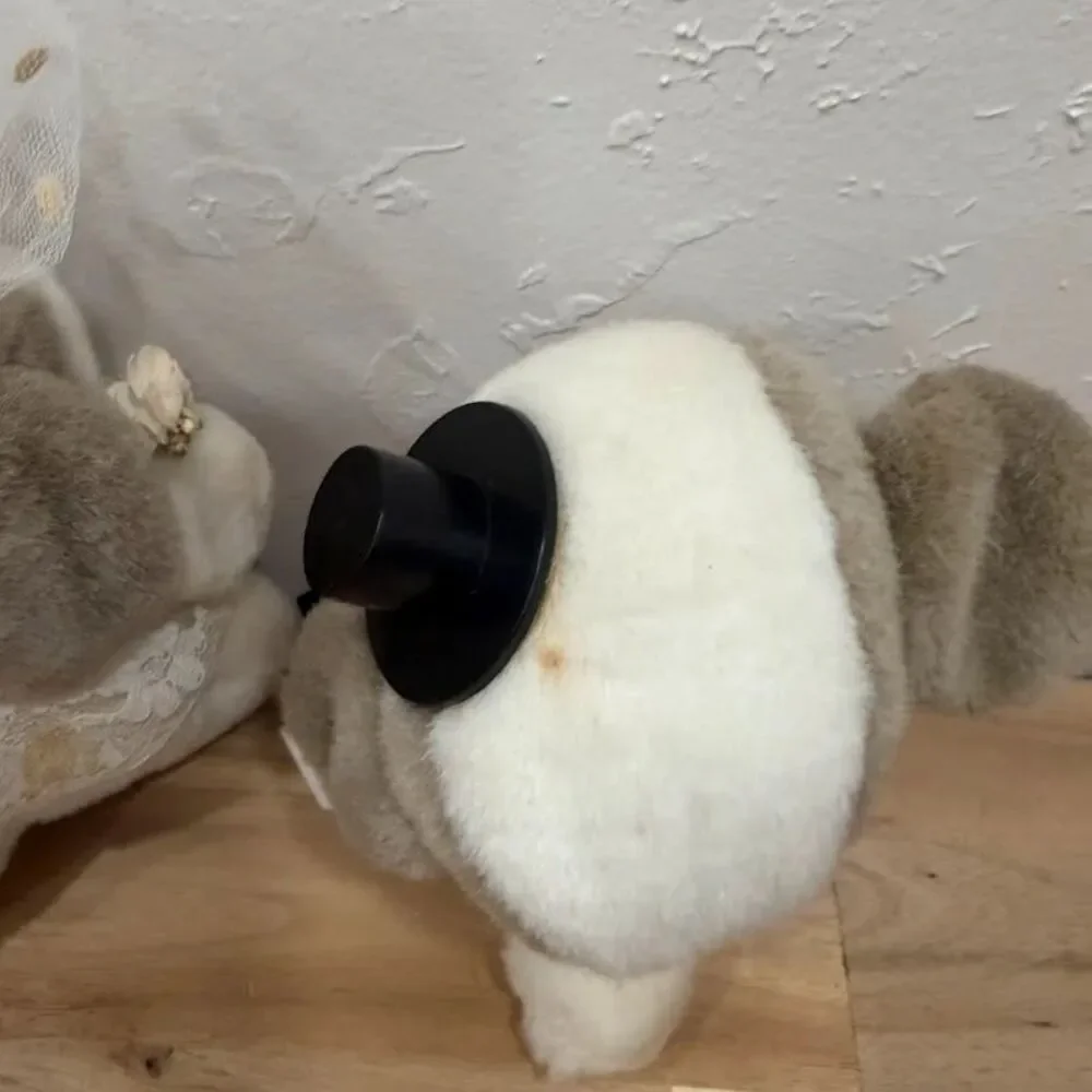 Vintage House of Lloyd Dog Plush Bride and Groom